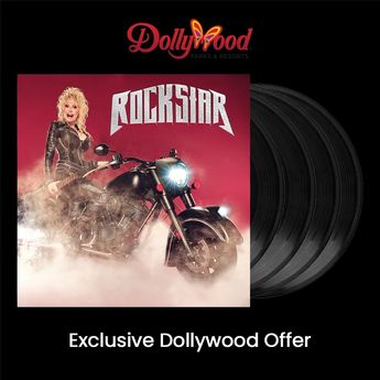 Dolly Parton - Rockstar 4LP Dolly Hot Rod Cover Clear Vinyl Box Set
